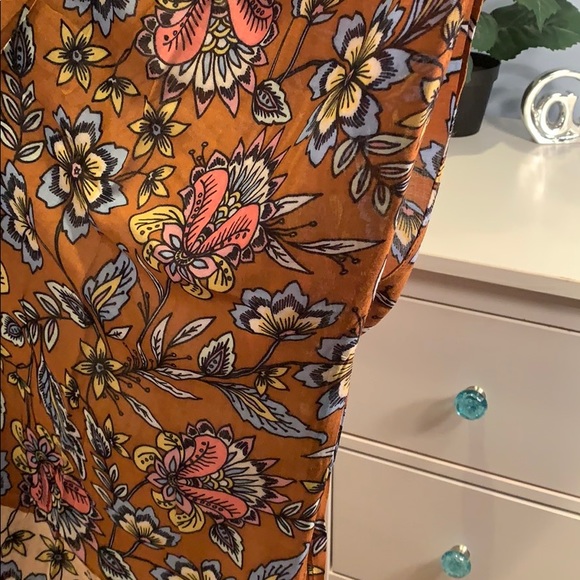 Chic Autumn Leaves Are Fallin Kimono Duster NWT - Picture 8 of 8